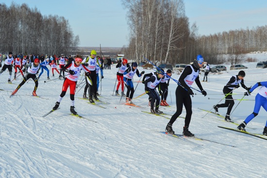 Алексей на старте